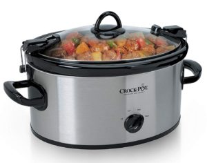 Crock-Pot Cook & Carry 6-Quart Portable Slow Cooker