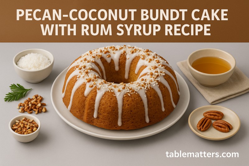 Coconut Bundt Cake: Moist, Sweet & Tropical