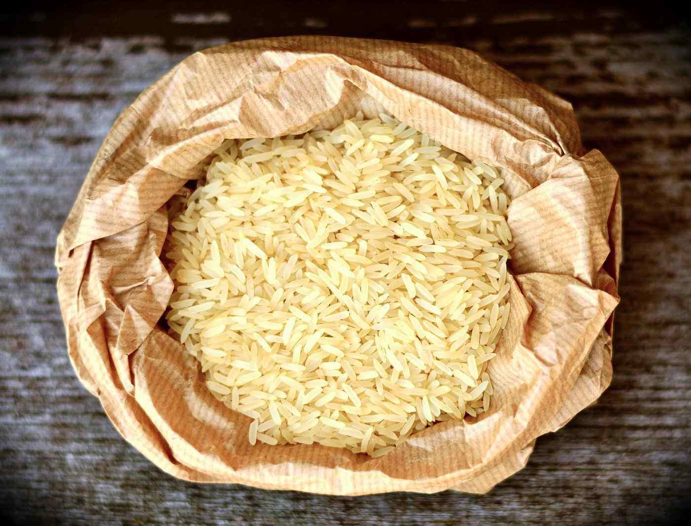riz en sachet